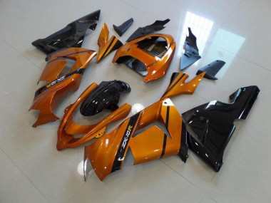 Carénage Kawasaki ZX10R 2003-2005 - Or Noir