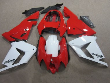 Carénage Kawasaki ZX10R 2003-2005 - Rouge Blanc Ninja