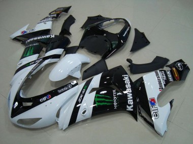 Carénage Kawasaki ZX10R 2006-2007 - Blanc Monster