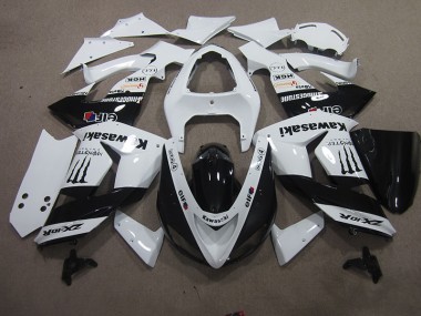 Carénage Kawasaki ZX10R 2006-2007 - Blanc Touch4 Monster