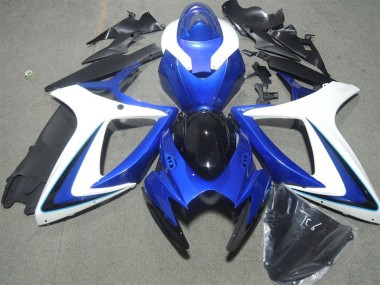 Carénage Kawasaki ZX10R 2006-2007 - Bleu Blanc