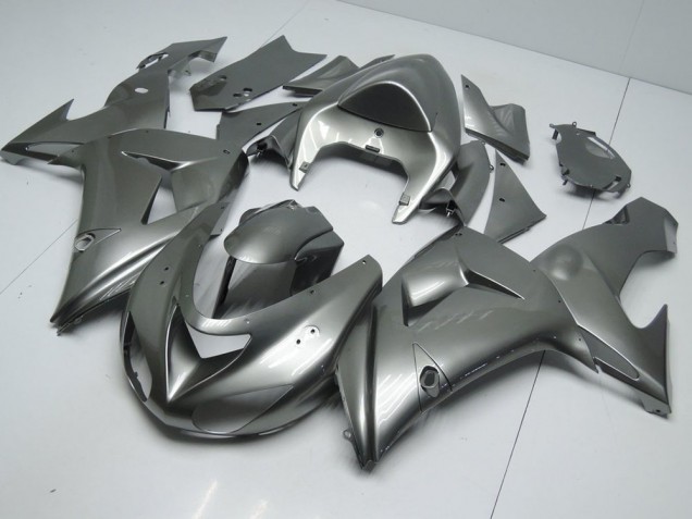 Carénage Kawasaki ZX10R 2006-2007 - Brillant Gris Carénage Kawasaki ZX10R 2006-2007 - Brillant Gris