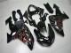 Carénage Kawasaki ZX10R 2006-2007 - Noir Gris Rouge Carénage Kawasaki ZX10R 2006-2007 - Noir Gris Rouge