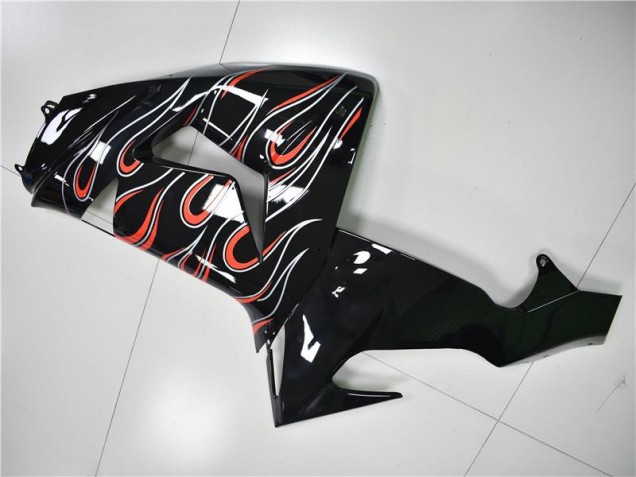 Carénage Kawasaki ZX10R 2006-2007 - Noir Gris Rouge Carénage Kawasaki ZX10R 2006-2007 - Noir Gris Rouge