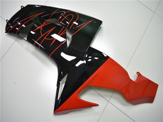 Carénage Kawasaki ZX10R 2006-2007 - Noir Rouge Carénage Kawasaki ZX10R 2006-2007 - Noir Rouge