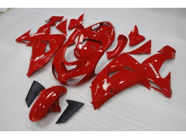 Carénage Kawasaki ZX10R 2006-2007 - Rouge