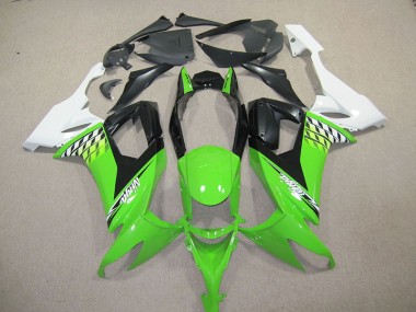 Carénage Kawasaki ZX10R 2008-2010 - Noir Vert Ninja