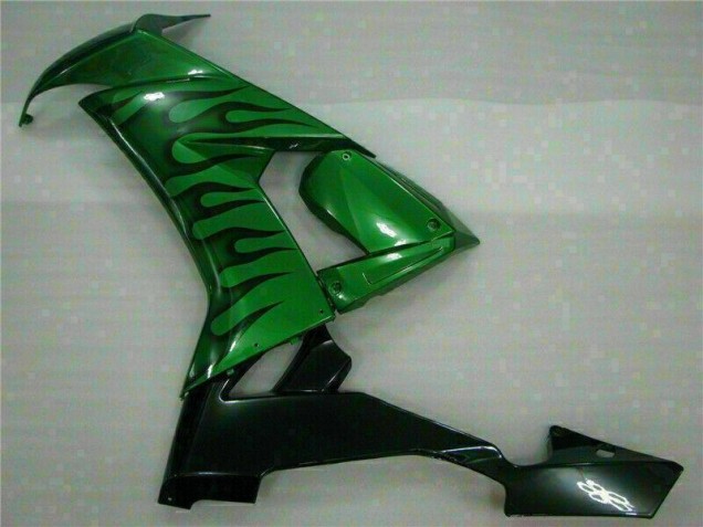 Carénage Kawasaki ZX10R 2008-2010 - Vert Flamme Carénage Kawasaki ZX10R 2008-2010 - Vert Flamme