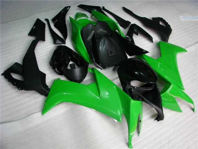 Carénage Kawasaki ZX10R 2008-2010 - Vert Noir Carénage Kawasaki ZX10R 2008-2010 - Vert Noir
