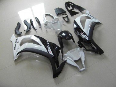 Carénage Kawasaki ZX10R 2011-2015 - Blanc Noir