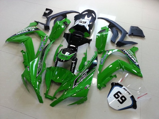 Carénage Kawasaki ZX10R 2011-2015 - Vert