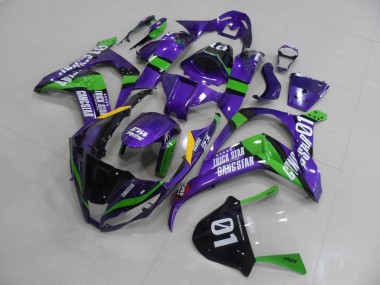 Carénage Kawasaki ZX10R 2011-2015 - Violet Eva