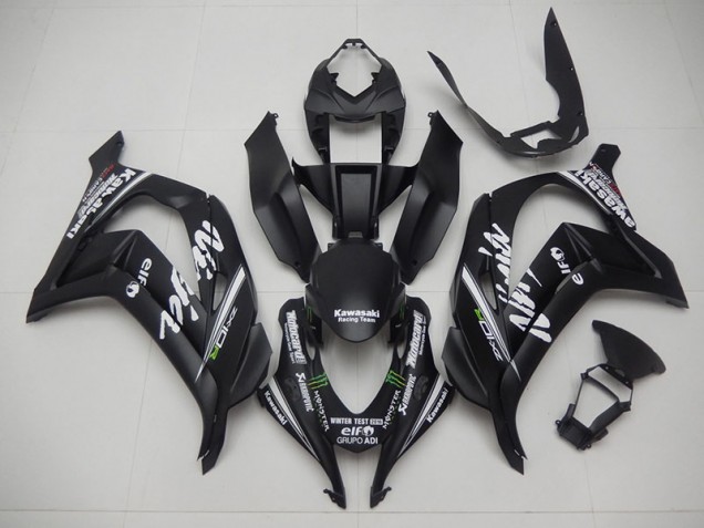 Carénage Kawasaki ZX10R 2016-2019 - Noir Courses Ninja