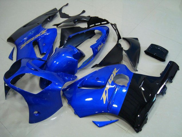 Carénage Kawasaki ZX12R 2000-2001 - Bleu Noir Carénage Kawasaki ZX12R 2000-2001 - Bleu Noir