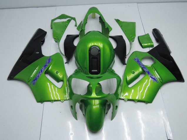 Carénage Kawasaki ZX12R 2000-2001 - Vert et Noir Carénage Kawasaki ZX12R 2000-2001 - Vert et Noir