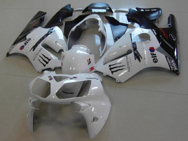 Carénage Kawasaki ZX12R 2002-2006 - Blanc Monster Carénage Kawasaki ZX12R 2002-2006 - Blanc Monster
