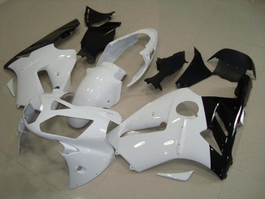 Carénage Kawasaki ZX12R 2002-2006 - Blanc Noir