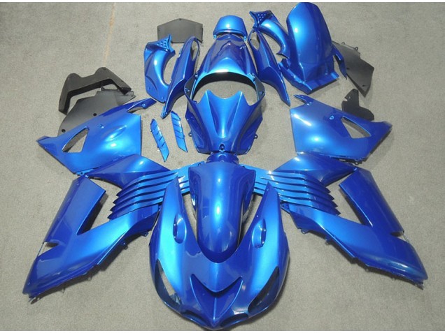 Carénage Kawasaki ZX14R ZZR 1400 2006-2011 - Bleu Carénage Kawasaki ZX14R ZZR 1400 2006-2011 - Bleu