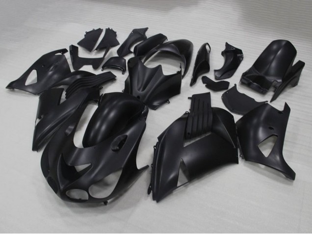 Carénage Kawasaki ZX14R ZZR 1400 2006-2011 - Noir Mat Carénage Kawasaki ZX14R ZZR 1400 2006-2011 - Noir Mat