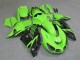 Carénage Kawasaki ZX14R ZZR 1400 2006-2011 - Vert Noir Carénage Kawasaki ZX14R ZZR 1400 2006-2011 - Vert Noir