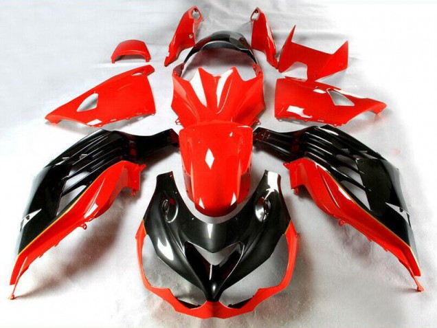 Carénage Kawasaki ZX14R ZZR 1400 2012-2021 - Rouge Carénage Kawasaki ZX14R ZZR 1400 2012-2021 - Rouge