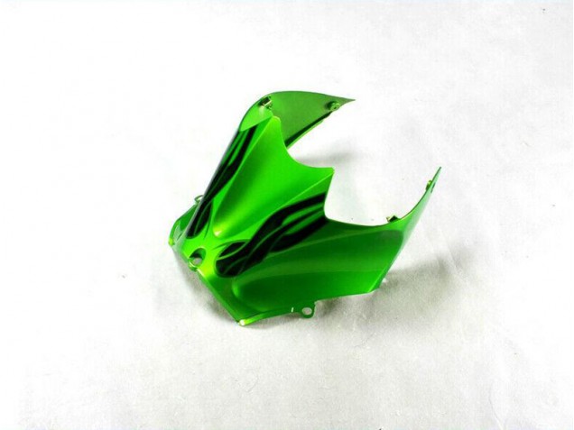 Carénage Kawasaki ZX14R ZZR 1400 2012-2021 - Vert Noir