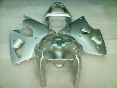 Carénage Kawasaki ZX6R 2000-2002 - Argent
