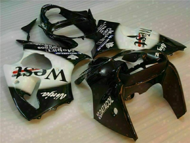 Carénage Kawasaki ZX6R 2000-2002 - Noir West Ninja Carénage Kawasaki ZX6R 2000-2002 - Noir West Ninja
