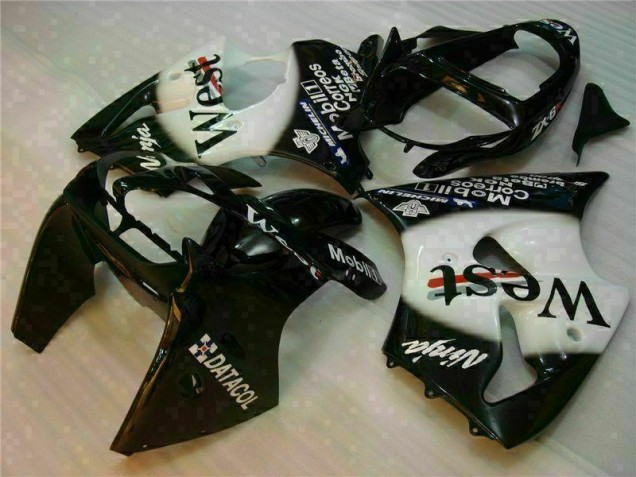 Carénage Kawasaki ZX6R 2000-2002 - Noir West Ninja Carénage Kawasaki ZX6R 2000-2002 - Noir West Ninja