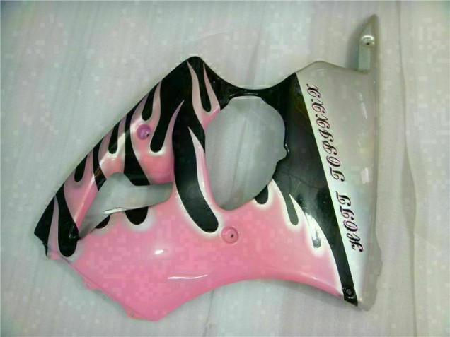 Carénage Kawasaki ZX6R 2000-2002 - Rose Carénage Kawasaki ZX6R 2000-2002 - Rose
