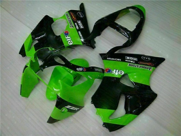Carénage Kawasaki ZX6R 2000-2002 - Vert Carénage Kawasaki ZX6R 2000-2002 - Vert