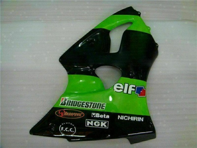 Carénage Kawasaki ZX6R 2000-2002 - Vert Carénage Kawasaki ZX6R 2000-2002 - Vert