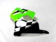 Carénage Kawasaki ZX6R 2000-2002 - Vert Noir Blanc Carénage Kawasaki ZX6R 2000-2002 - Vert Noir Blanc