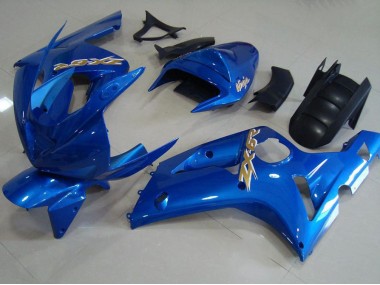 Carénage Kawasaki ZX6R 2003-2004 - Light Bleu