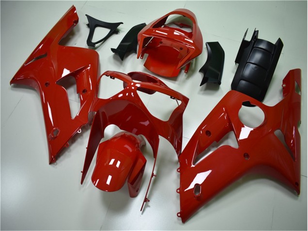 Carénage Kawasaki ZX6R 2003-2004 - Rouge Carénage Kawasaki ZX6R 2003-2004 - Rouge