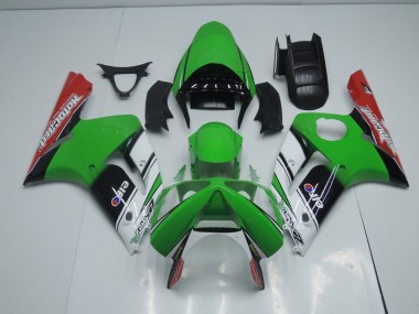 Carénage Kawasaki ZX6R 2003-2004 - Vert card