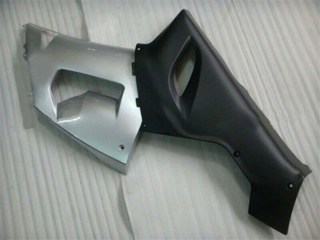 Carénage Kawasaki ZX6R 2005-2006 - Argent Noir