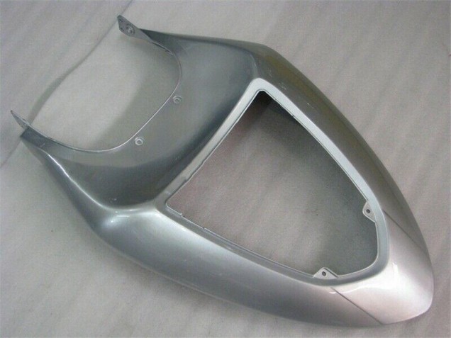 Carénage Kawasaki ZX6R 2005-2006 - Argent Rouge Flamme Carénage Kawasaki ZX6R 2005-2006 - Argent Rouge Flamme
