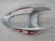 Carénage Kawasaki ZX6R 2005-2006 - Argent Rouge Flamme Carénage Kawasaki ZX6R 2005-2006 - Argent Rouge Flamme