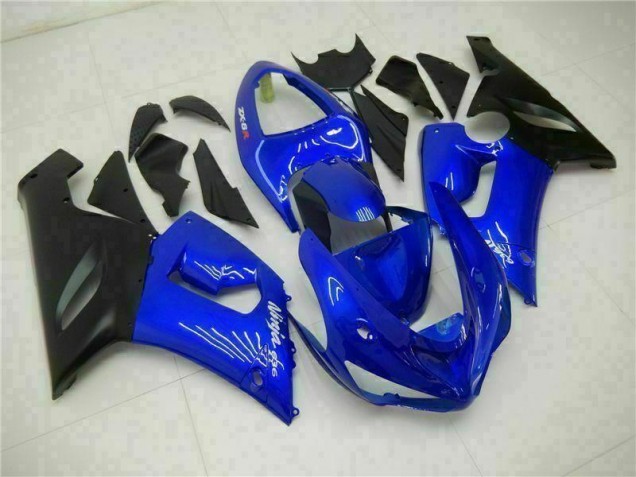 Carénage Kawasaki ZX6R 2005-2006 - Bleu Carénage Kawasaki ZX6R 2005-2006 - Bleu