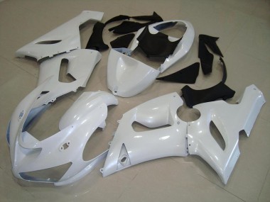 Carénage Kawasaki ZX6R 2005-2006 - Dark Blanc Nacré