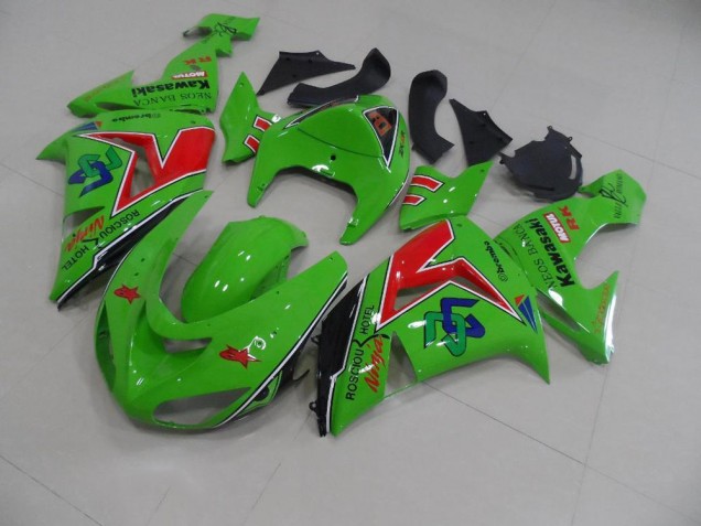 Carénage Kawasaki ZX6R 2005-2006 - Neos Banca Carénage Kawasaki ZX6R 2005-2006 - Neos Banca