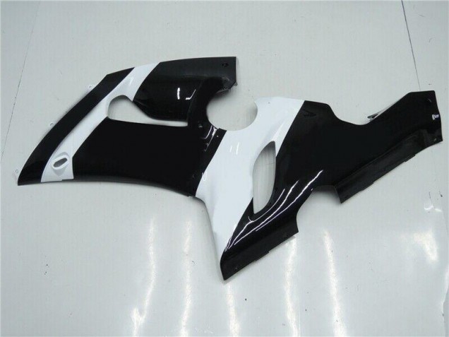 Carénage Kawasaki ZX6R 2005-2006 - Noir Blanc Carénage Kawasaki ZX6R 2005-2006 - Noir Blanc