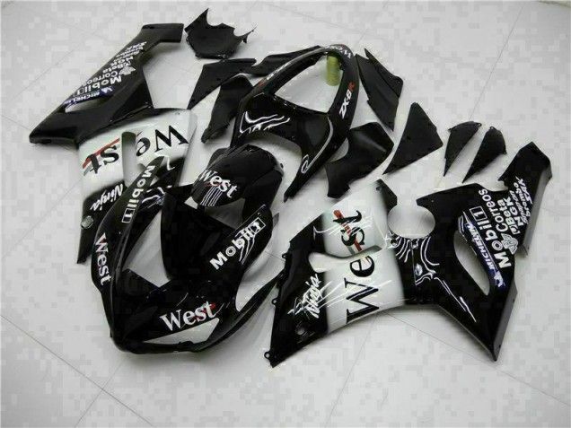 Carénage Kawasaki ZX6R 2005-2006 - Noir