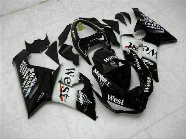 Carénage Kawasaki ZX6R 2005-2006 - Noir