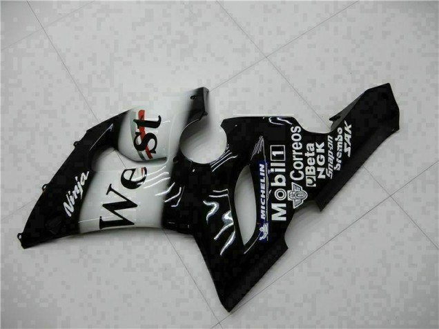 Carénage Kawasaki ZX6R 2005-2006 - Noir
