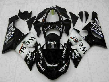 Carénage Kawasaki ZX6R 2005-2006 - Noir
