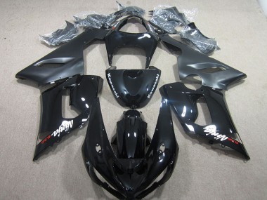 Carénage Kawasaki ZX6R 2005-2006 - Noir Ninja 636
