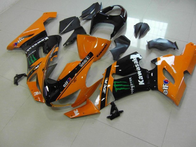Carénage Kawasaki ZX6R 2005-2006 - Orange Monster Carénage Kawasaki ZX6R 2005-2006 - Orange Monster