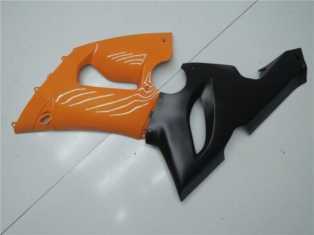 Carénage Kawasaki ZX6R 2005-2006 - Orange Noir Carénage Kawasaki ZX6R 2005-2006 - Orange Noir